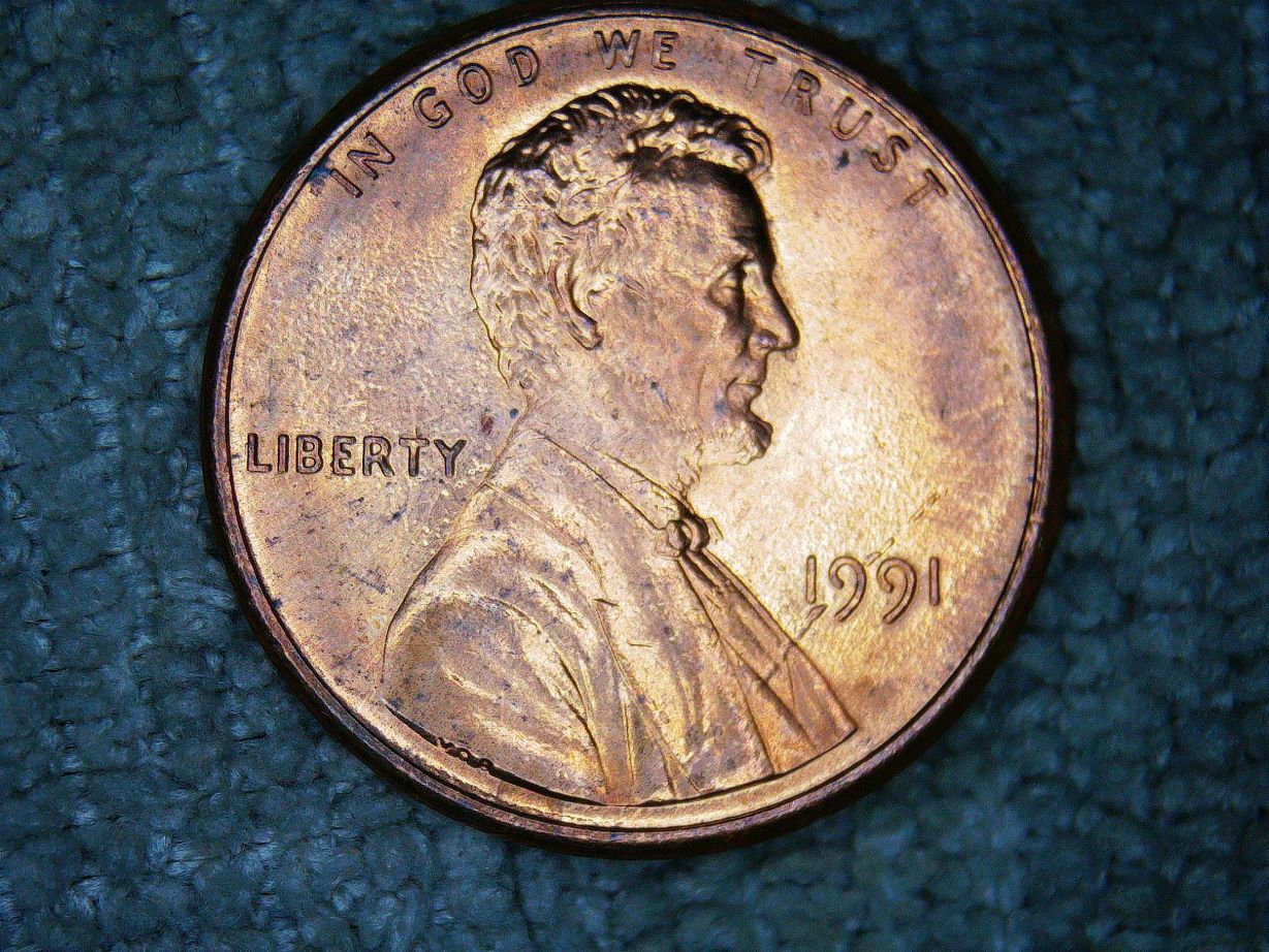 1991-Lincoln-Memorial-Penny.-Is-This-A-Die-Scratch?