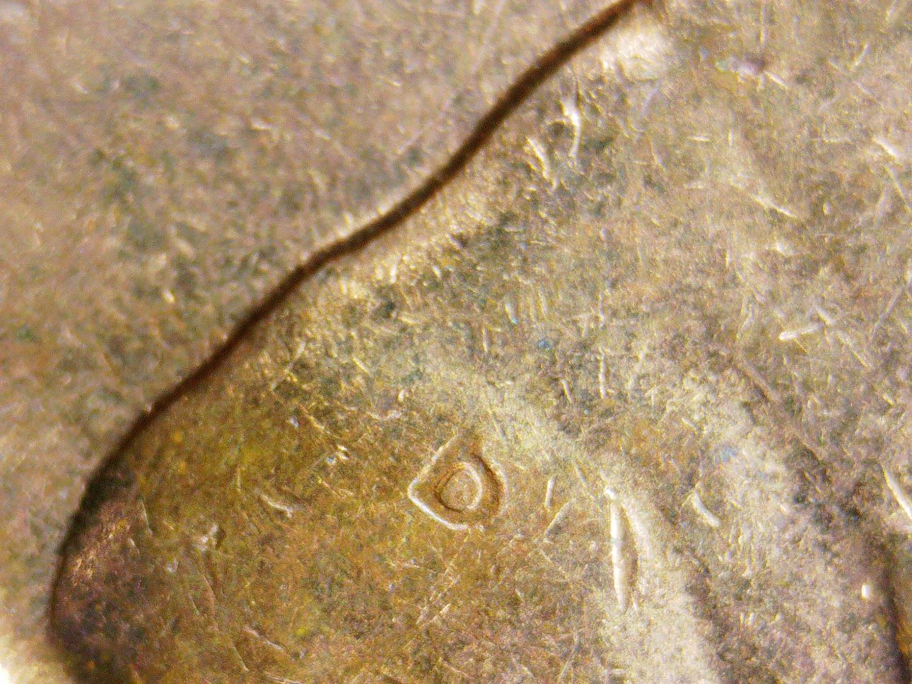 1963-D-Lincoln-Memorial-Penny-Struck-