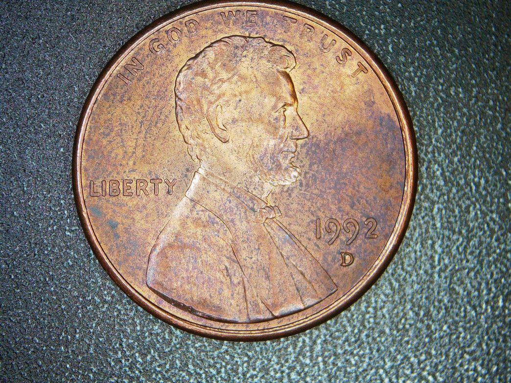 1992-D-Lincoln-Memorial-Penny-RPM-D/D-West?