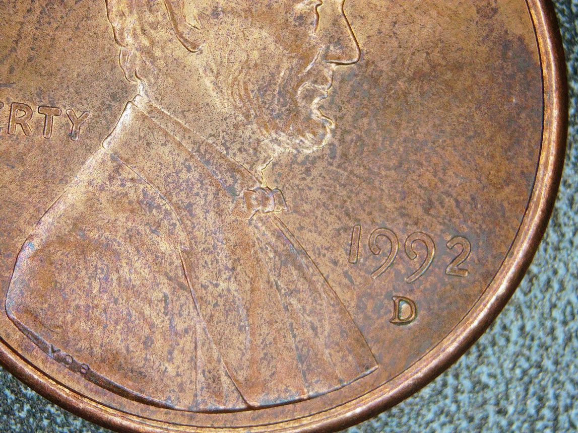 1992-D-Lincoln-Memorial-Penny-RPM-D/D-West?
