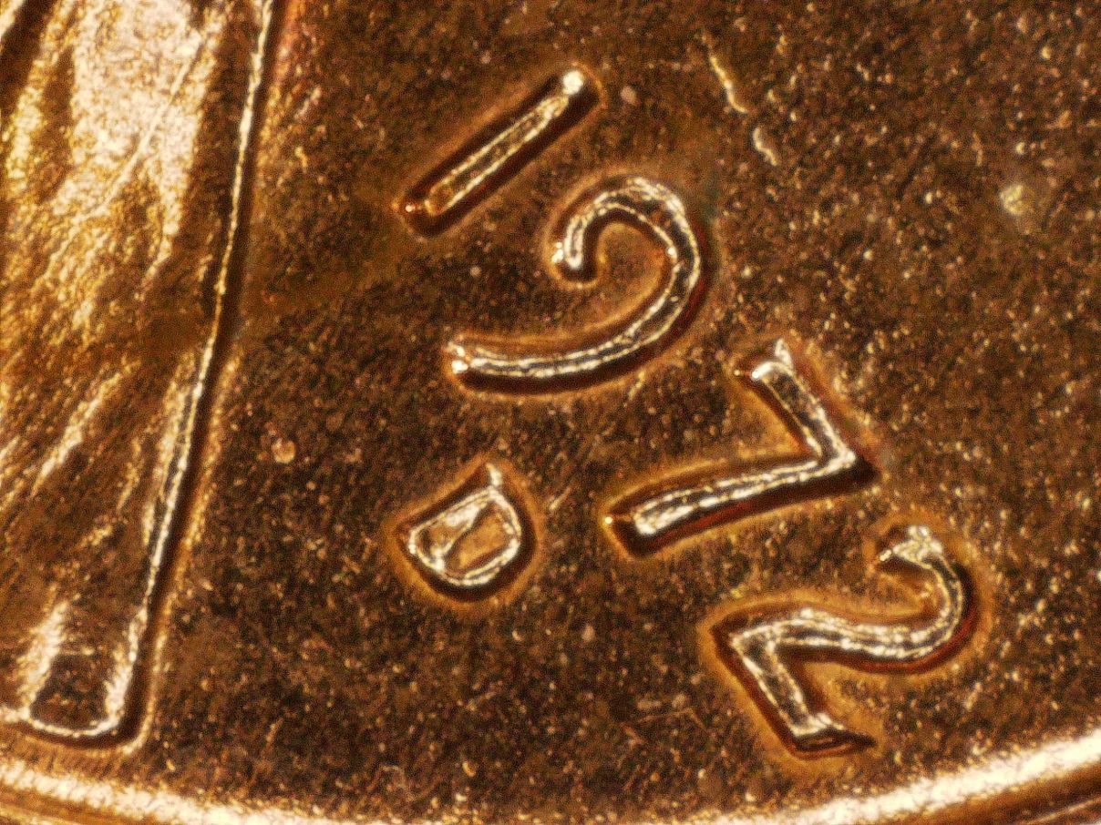 1972-Lincoln-Memorial-Penny-RPM-D/D-North-East?
