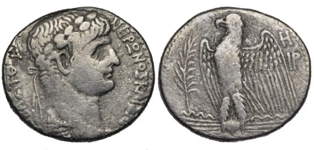 Ancient-Syria-Antioch-Nero,-Ad-54-68-AR-Tetradrachm