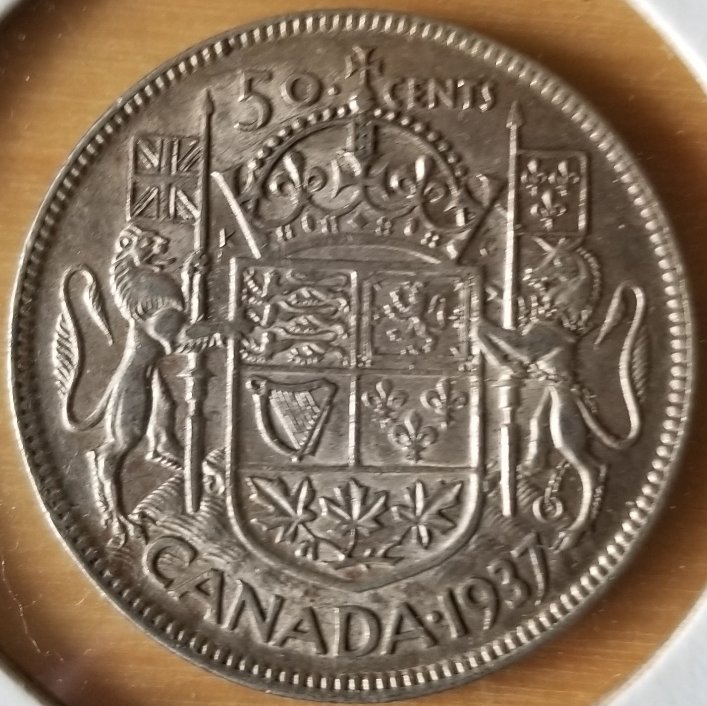 1937-Circulated-50-Cent-Piece