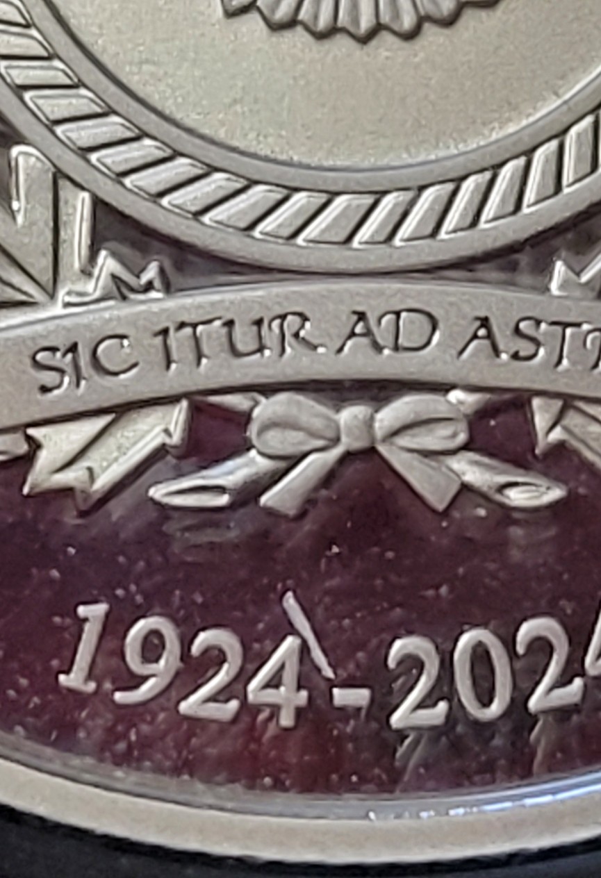 Commems-Collection-Canadian:-2024-Royal-Canadian-Air-Force---Annual-Silver-Dollar-/-Regular-Edition