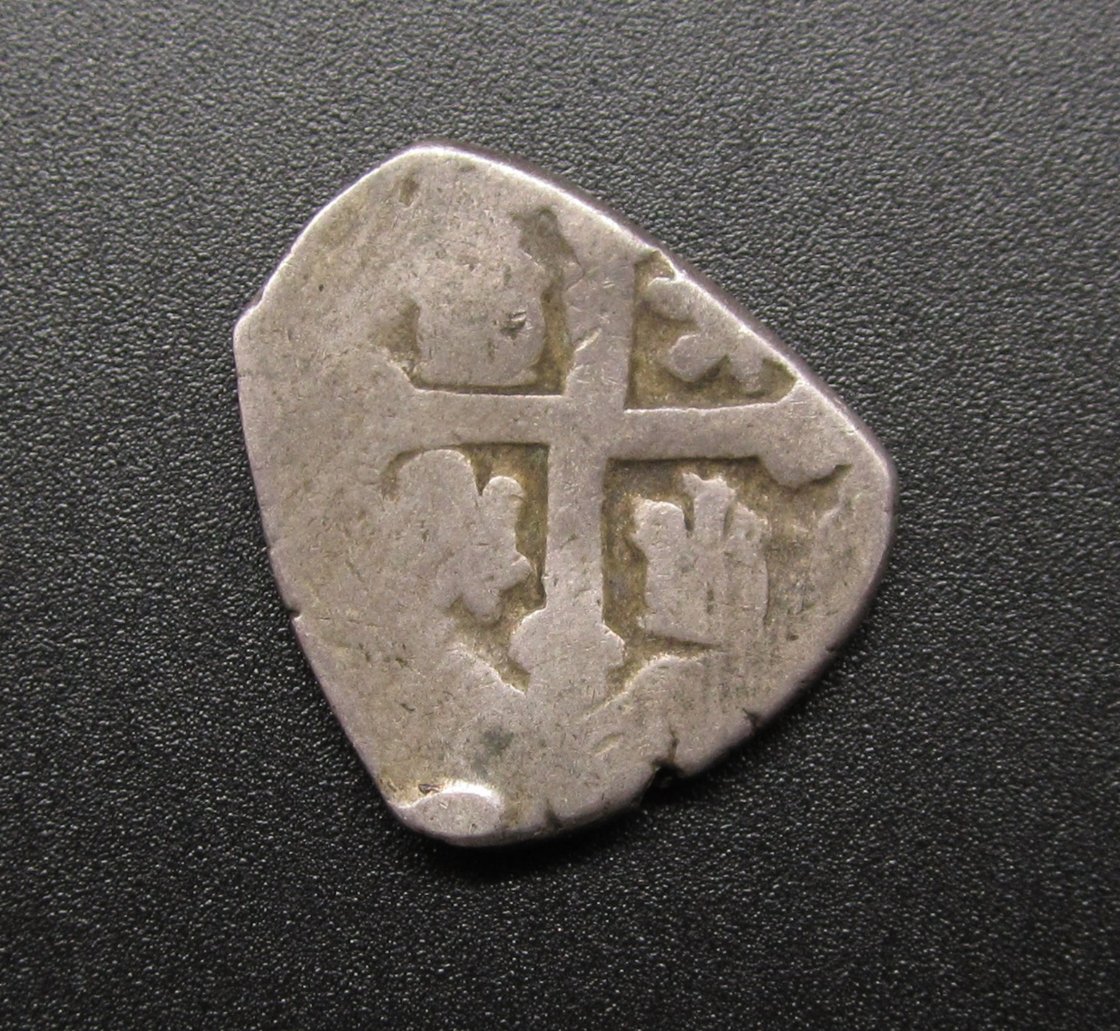 Unidentified-Spanish-Silver-Cob---17th-Or-18th-Century?-Id:-17th-Century-Spanish-Colonial