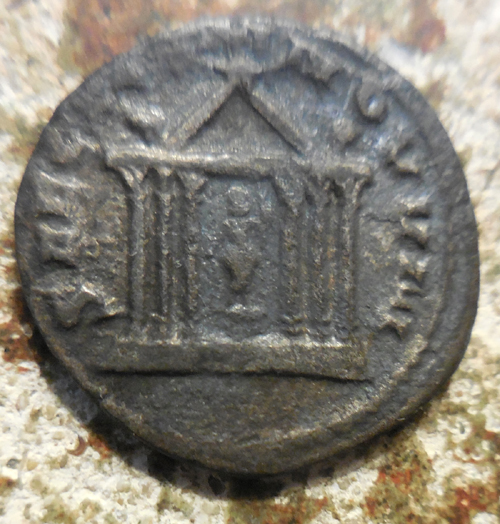 When-Coins-Were-Stored-In-Paper,-Ink-From-The-Well-Label,-Trebonianus-Gallus