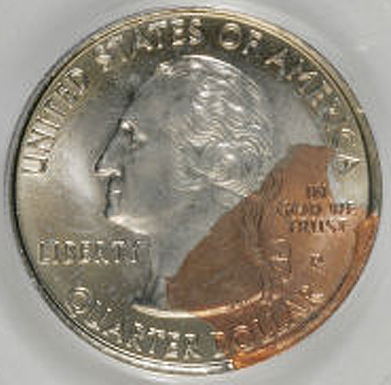 1965-Dime-Clad-Error