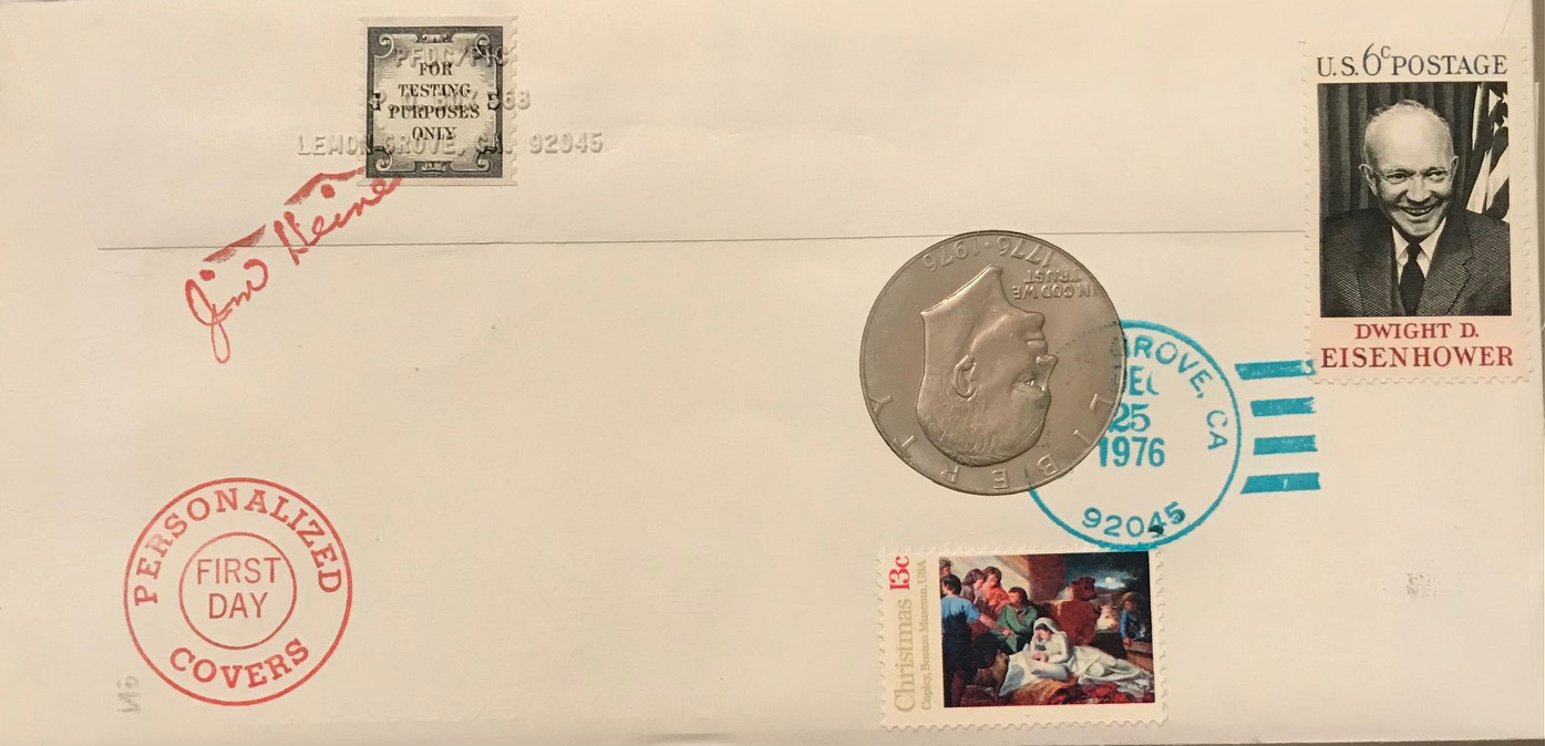 An-Ike-First-Day-Cover-For-The-Coin-And-Stamp-And-Error-Collectors