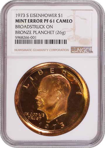 Unique-Bronze-Ike-Proof-Certified-By-NGC