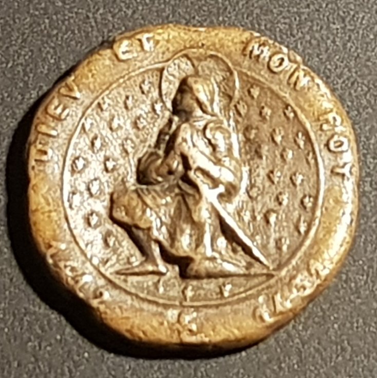 Please-Help-Identify-This-Medallion-?---Apparently-Joan-Of-Arc-Related