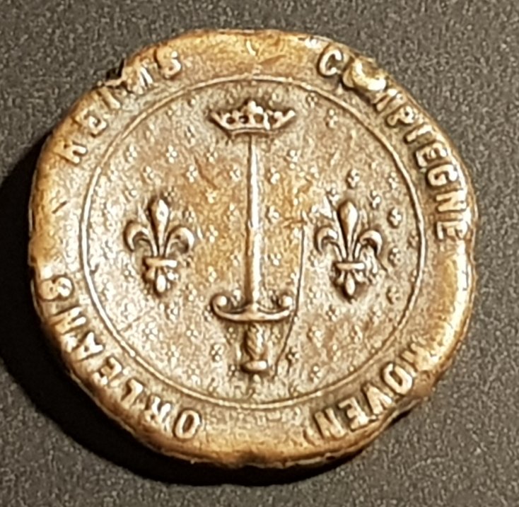 Please-Help-Identify-This-Medallion-?---Apparently-Joan-Of-Arc-Related