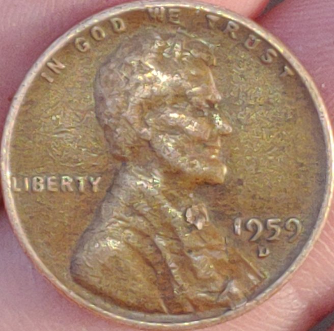 1959-D-Lincoln-Memorial-Cent-With-Odd-Obverse-Markings