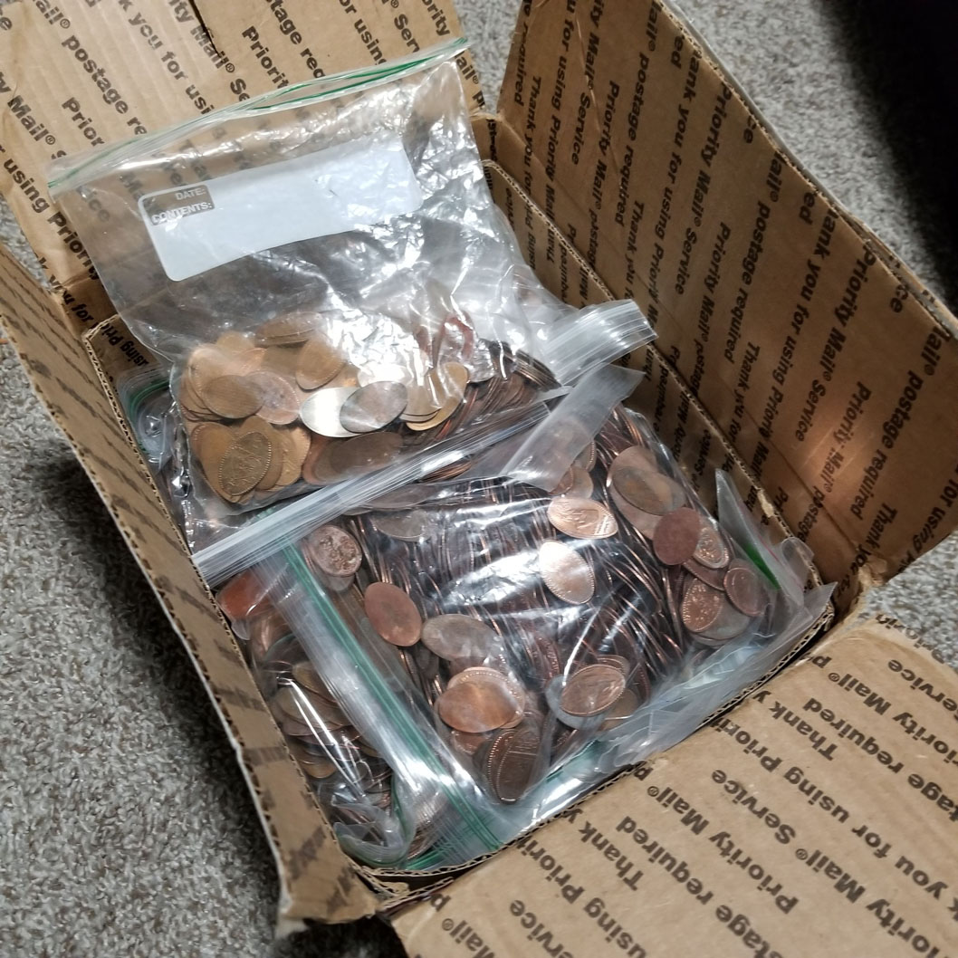 Elongated-Coins/Pennies