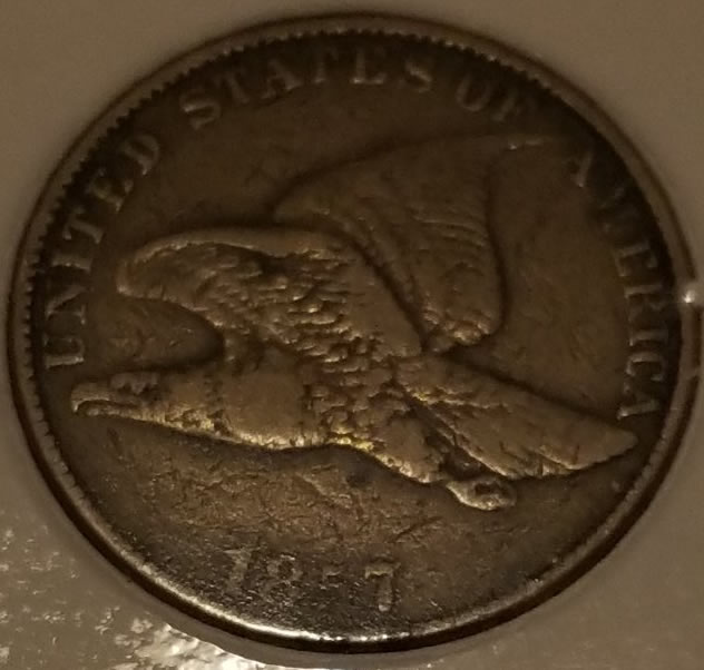 Flying-Eagle-Cent-1857-Is-It-Rare?