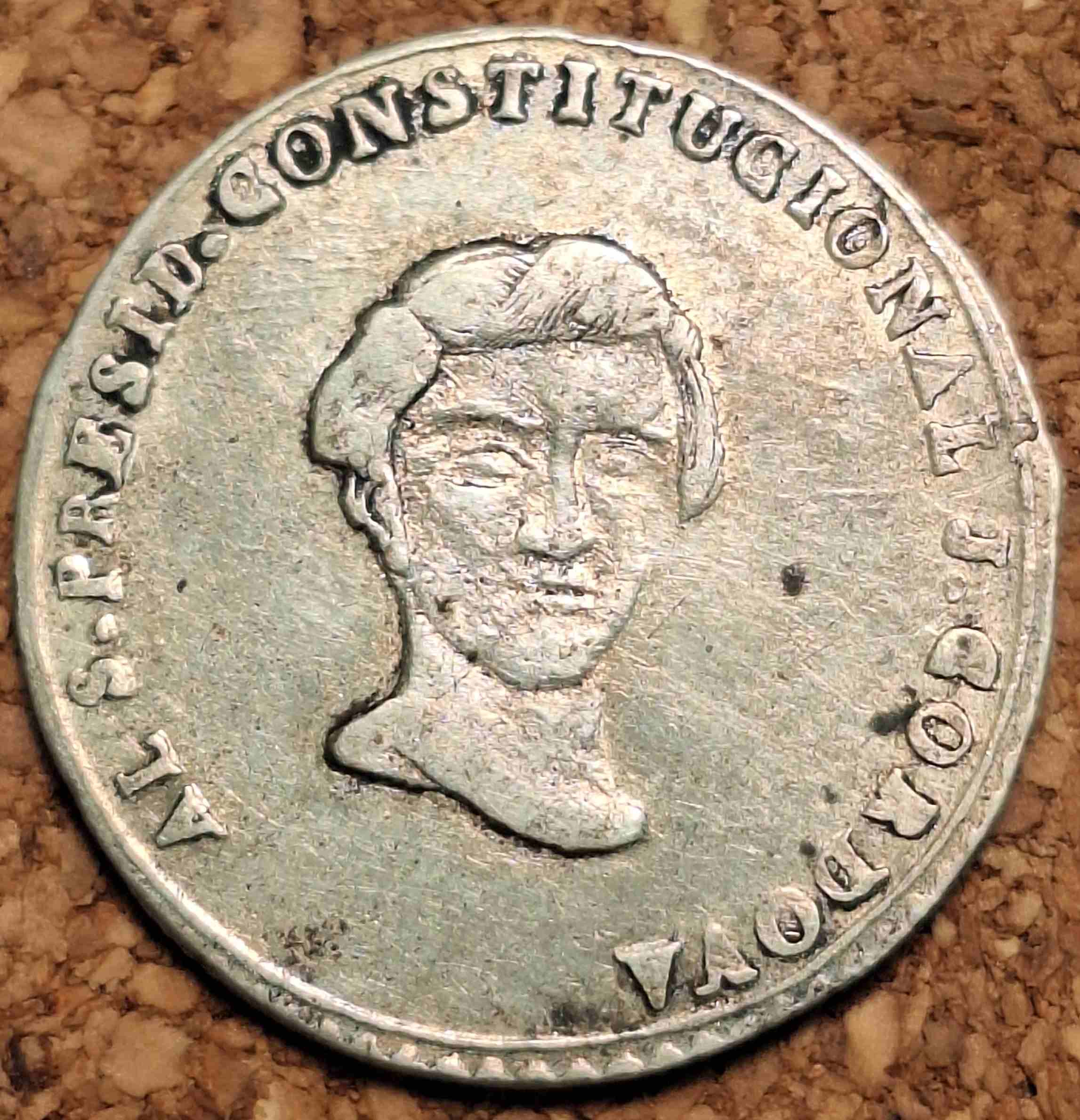 1856-Medal-Of-President-Jorge-Córdova--Bolivia
