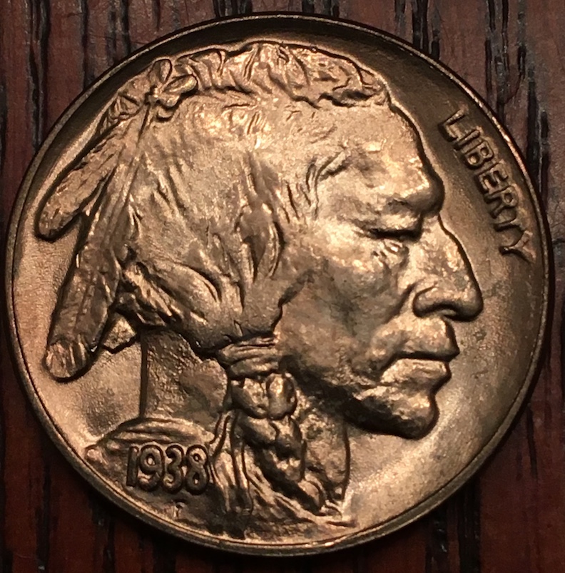 Grading-For-A-Roll-Of-1938-D-Buffalo-Nickels