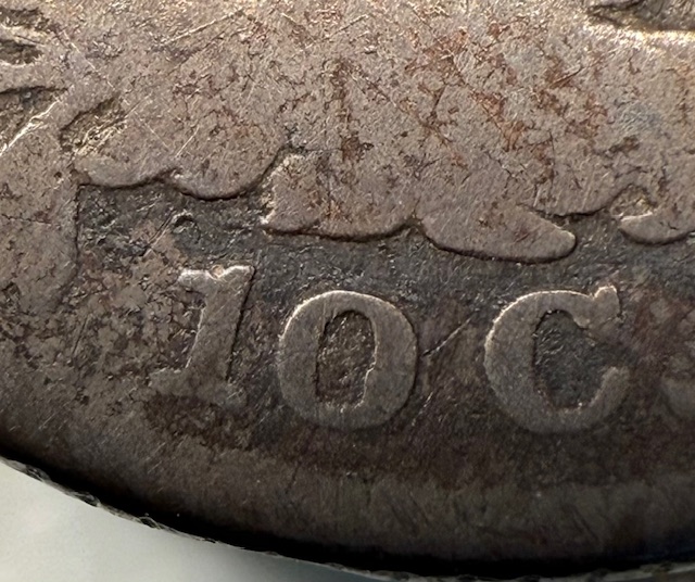 1829-Capped-Bust-Dime-For-Grading
