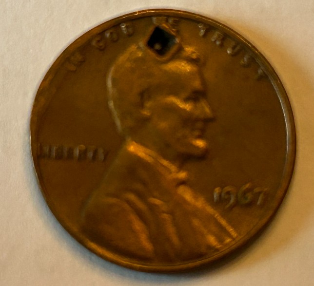 1967-Penny-With-Square-Hole