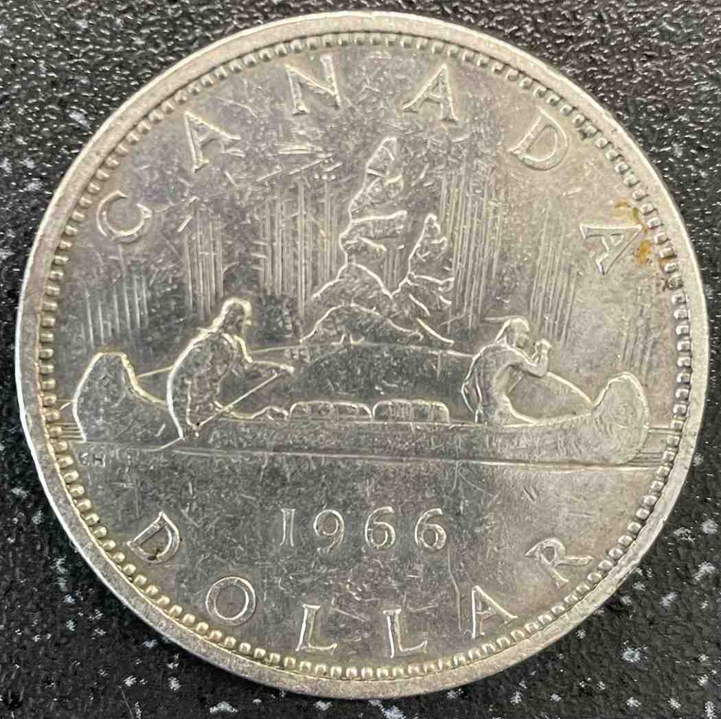 1966-Canadian-Silver-Dollar-Some-Advice-Please:-Is-This-A-Coin-With-The-Rarer-Small-Dots?