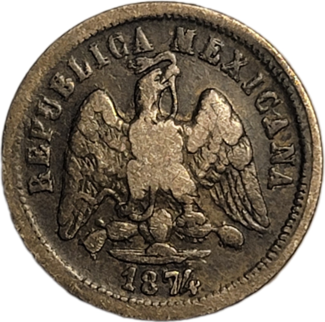 1874-Hermosillo-10-Centavos-Doubled-Obverse-&-Reverse