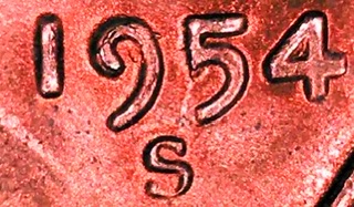 1954-S--Lincoln-Penny-Many-Varieties