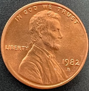 1982-D-Lincoln-Penny-D/D?-Letters-DDO-Or-Good-MD?