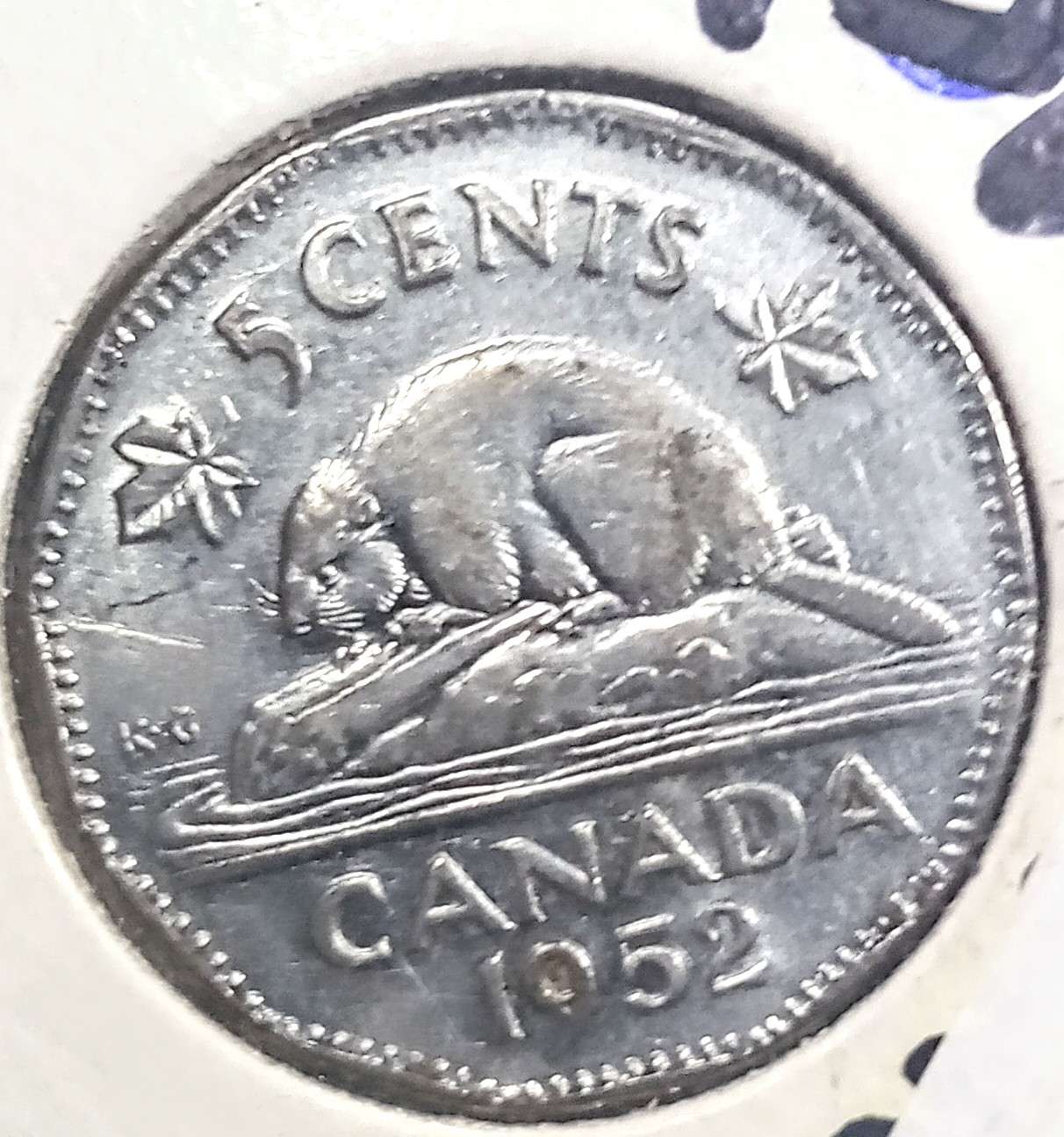 1952-Canadian-Five-Cents