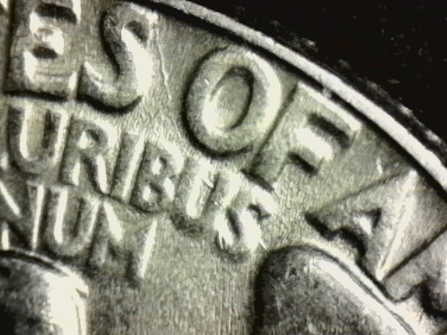 1971-Quarter-With-Odd-Looking-Line-Going-Thru-The-Wing