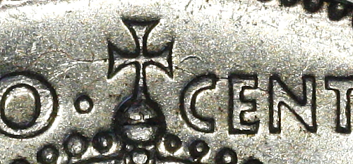 1950-.50--No-Design-With-Some-Cool-Die-Cracks