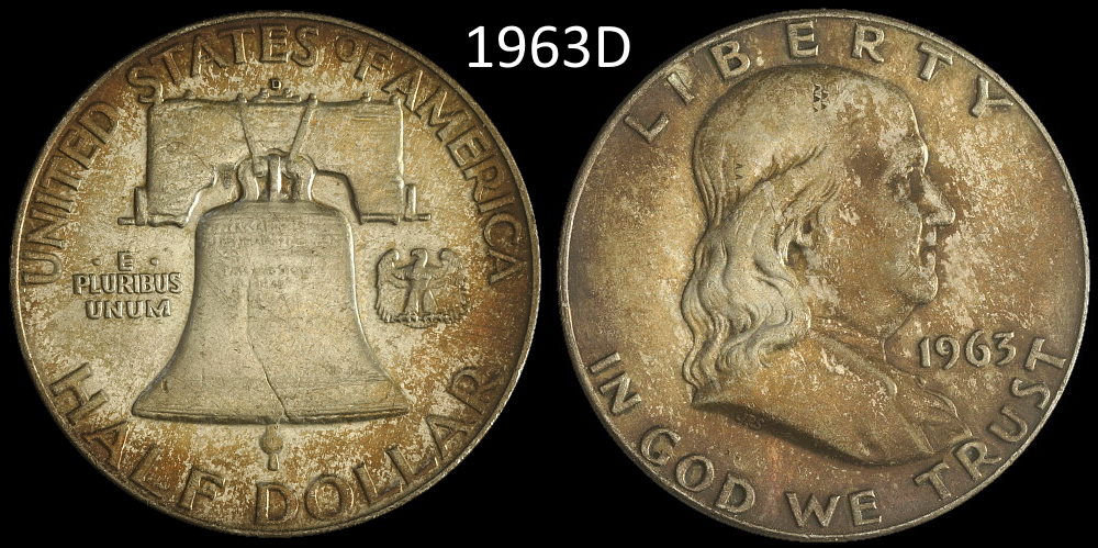 1963-D-Halve-Dollar-For-Grading