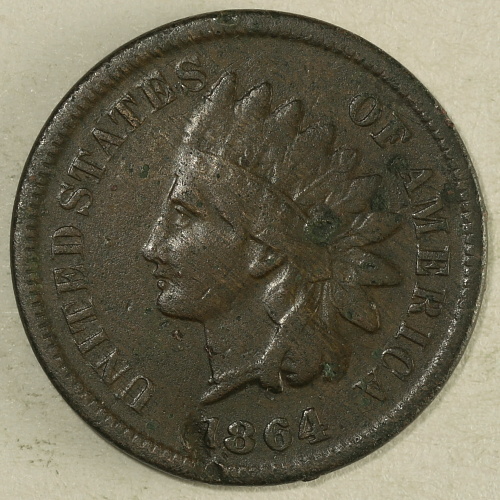 1864-Indian-Head-Cent---That-Is-An-L-?--New-Pics