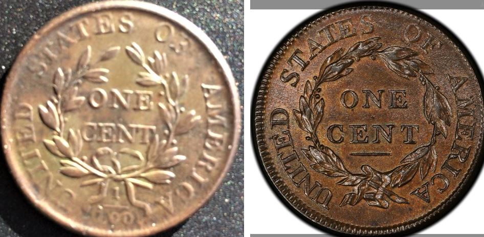 1810-Classic-Head-Large-Cent-With-Wrong-Rev
