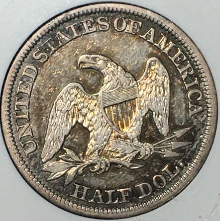 1848-Seated-Liberty-50-Cent-ANACS-EF-45-Possible-RPD