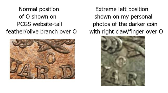 1840-O-Seated-Liberty-25c:-Which-Is-The-Scarcer-Mintmark-Location-For-An-ND-Variety?