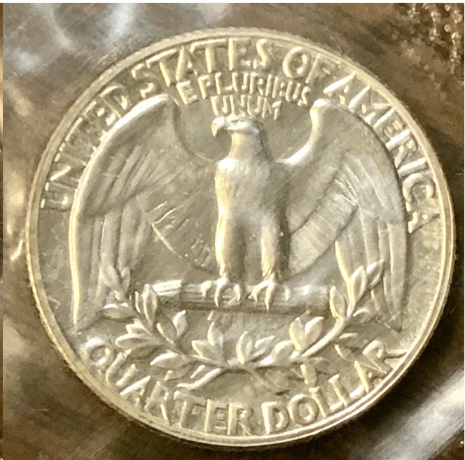 1956-P-Washington-25c-Type-B,-FS---901?---Inside-The-Cellophane.
