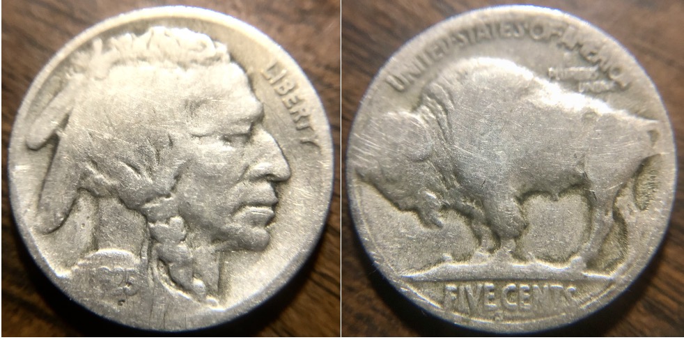 1925-S-5c-Buffalo---Grade