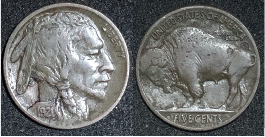 1921-Buffalo-5c-Grade-?