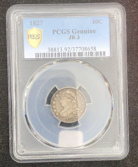 Need-Opinions-On-Grade-V.-PCGS-Slab-1827-Capped-Bust-10c