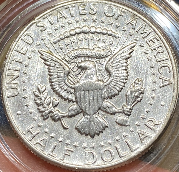 1971-P-Kennedy-Half-40-Percent-Silver-&-Planchet-Striations
