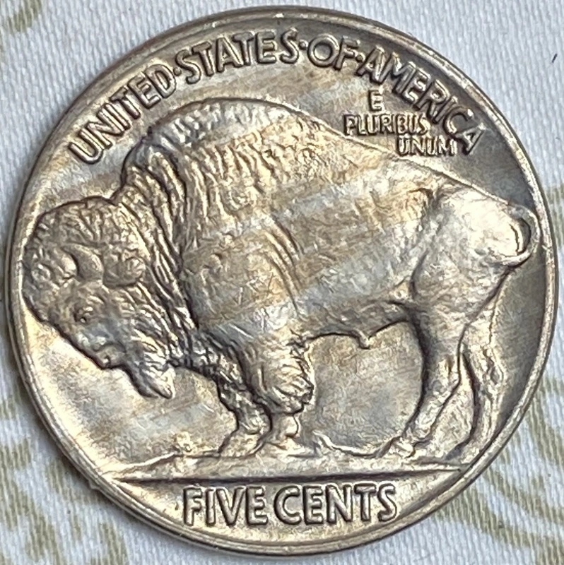 1927-P-Buffalo-Nickel-MS-Or-AU-?--Thanks