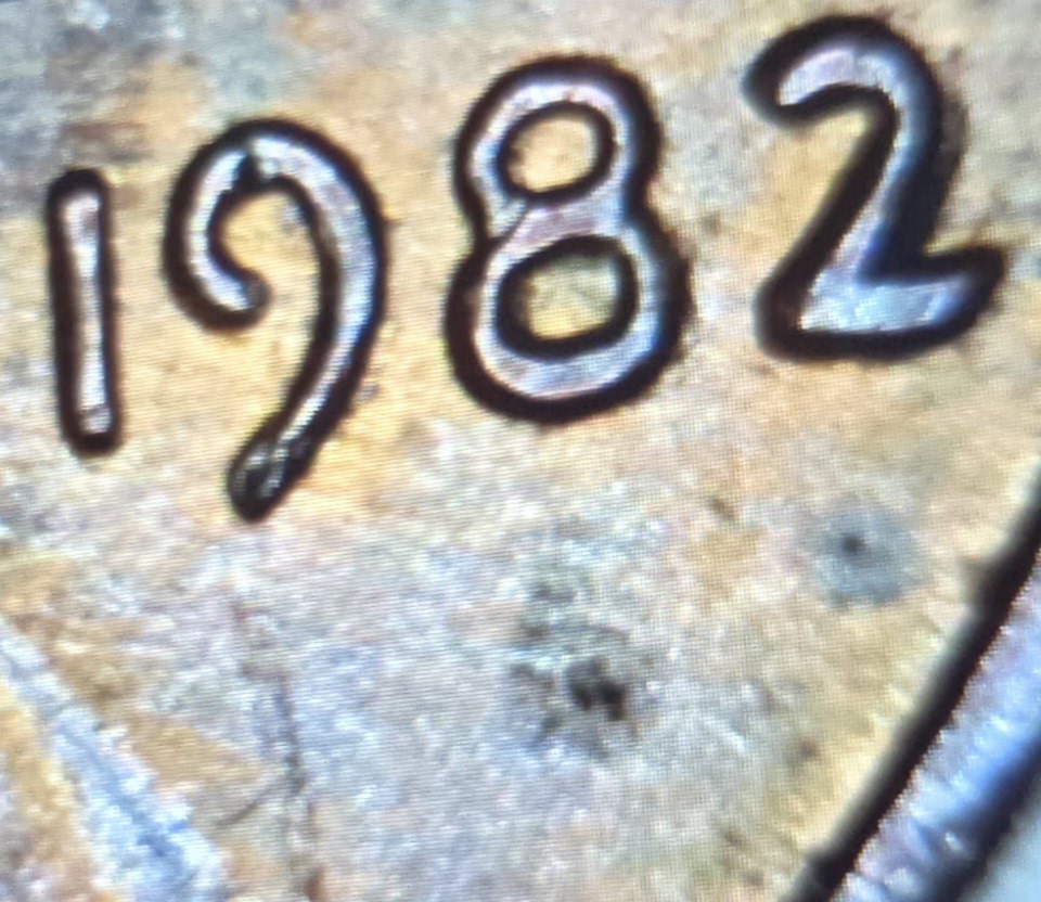 1982-Lincoln-Memorial-Cent:-Mint-Mark?-Die-Clash?