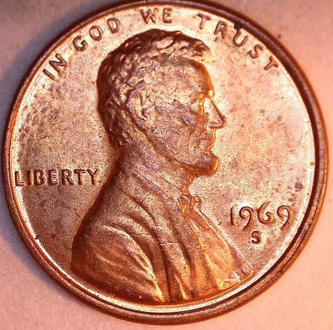 1969-S-Penny-Collected-From-Roll