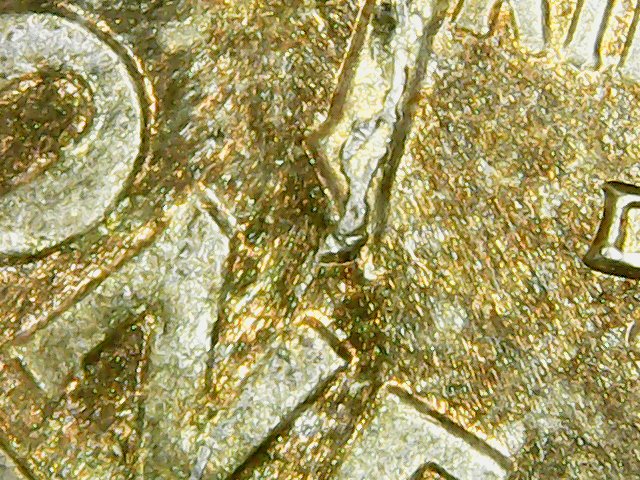 1964-D-Roosevelt-10c-Extra-Metal-On-Reverse
