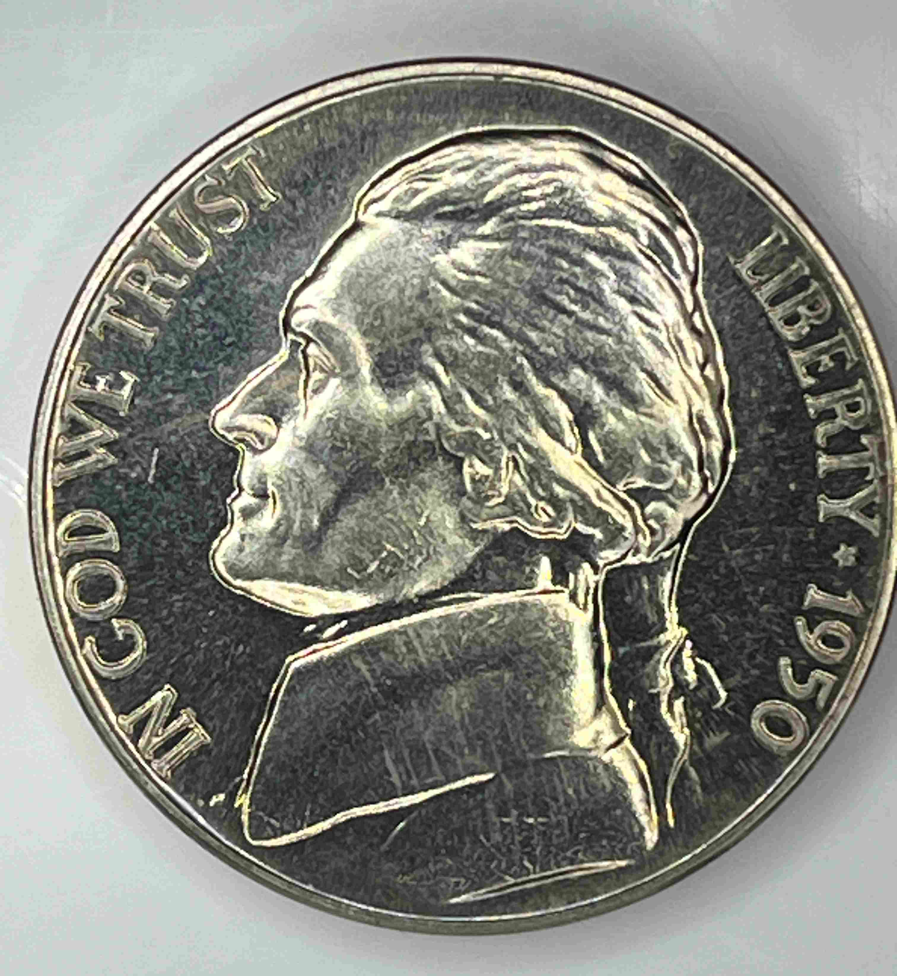 1950-Jefferson-Nickel-Proof-For-Grading