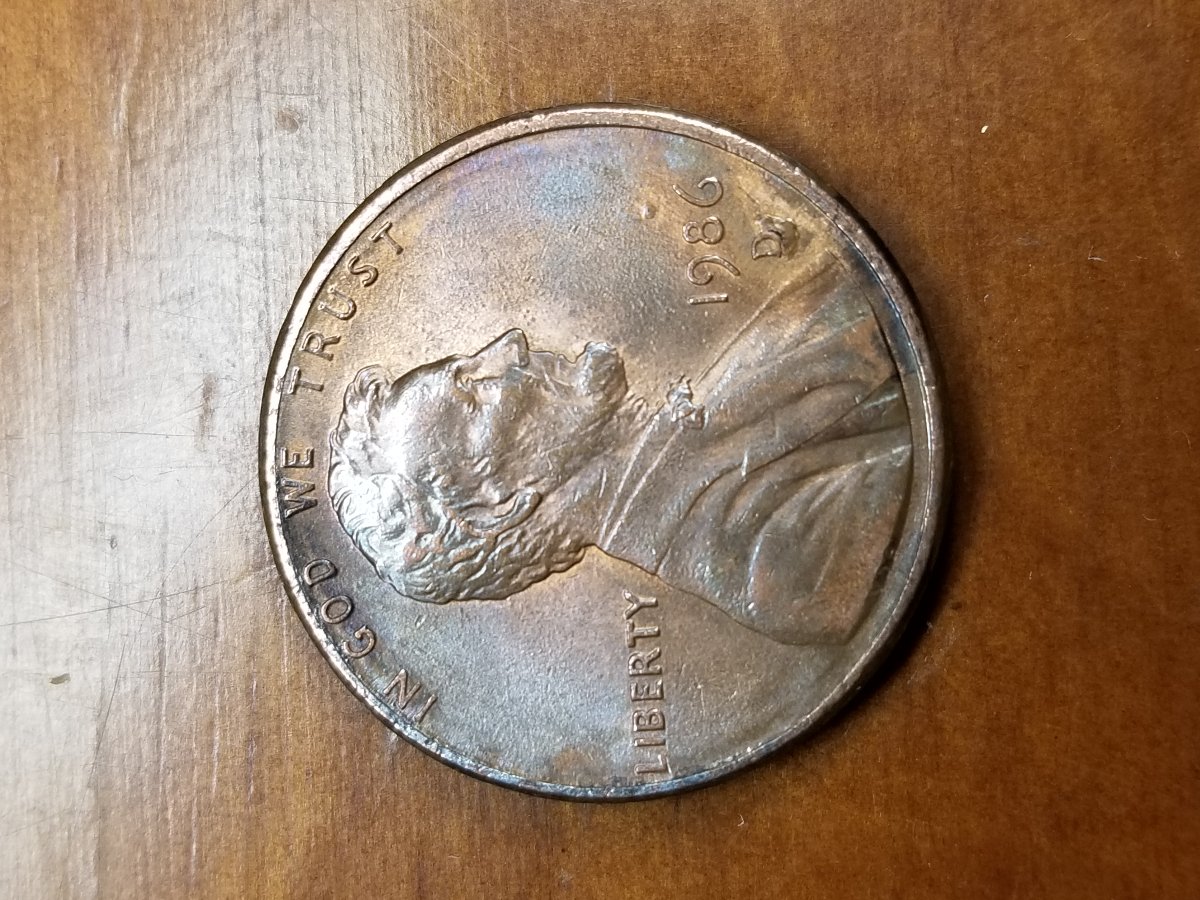1986-Penny-With-Extra-Metal