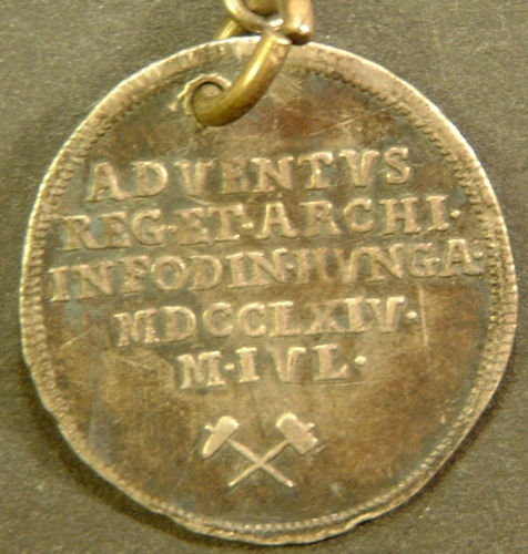 Silver-Medallion?1764-Id:-Medal-On-The-Visit-Of-Hungarian-Mines