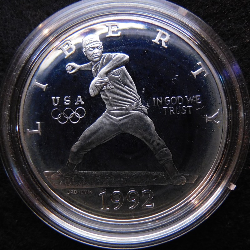 1992-S-US-Olympic-Baseball-Silver-Proof