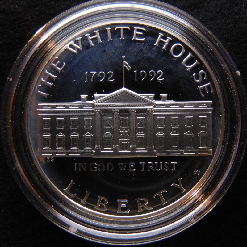 1992-S-White-House-200th-Anniversary-Silver-Proof