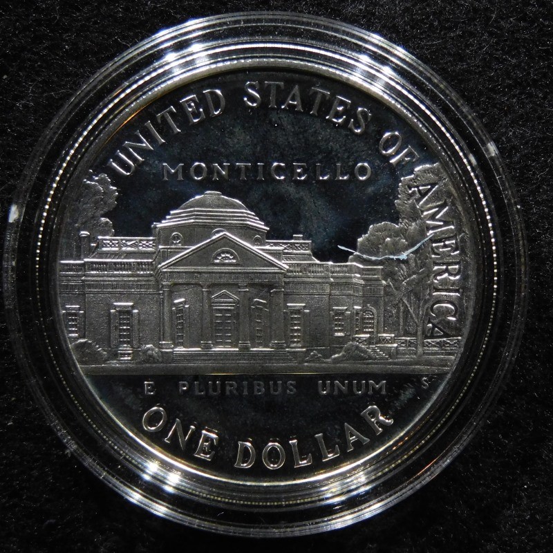 1993-S-Thomas-Jefferson-250th-Anniversary-Silver-Proof
