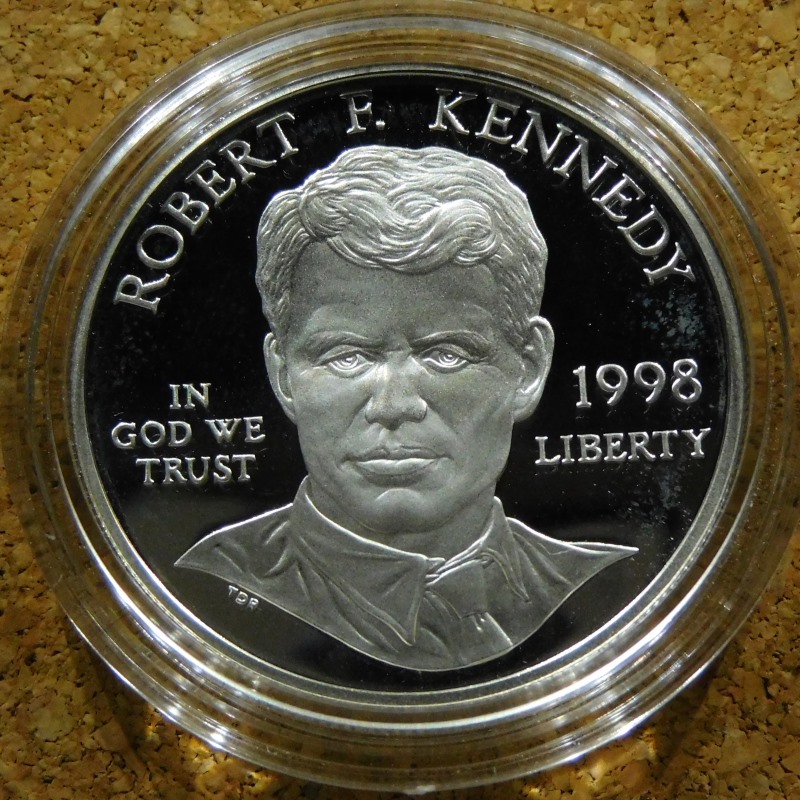 1998-S-Robert-F-Kennedy-Memorial-Proof-Silver-Dollar